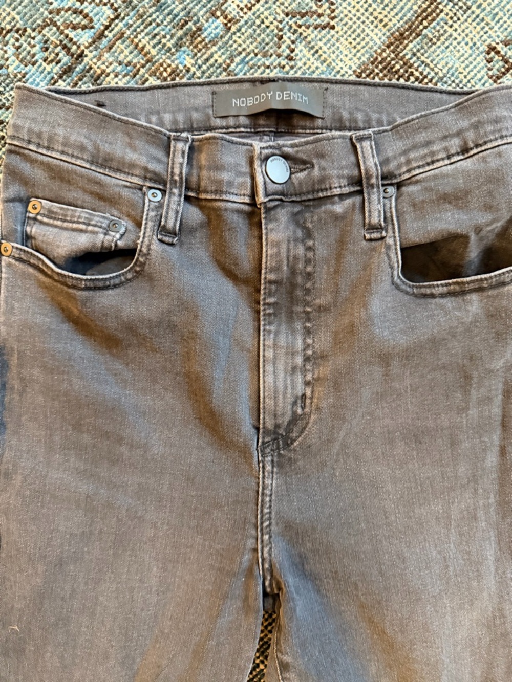 Nobody Denim Women’s Charcoal Skinny Jeans 29